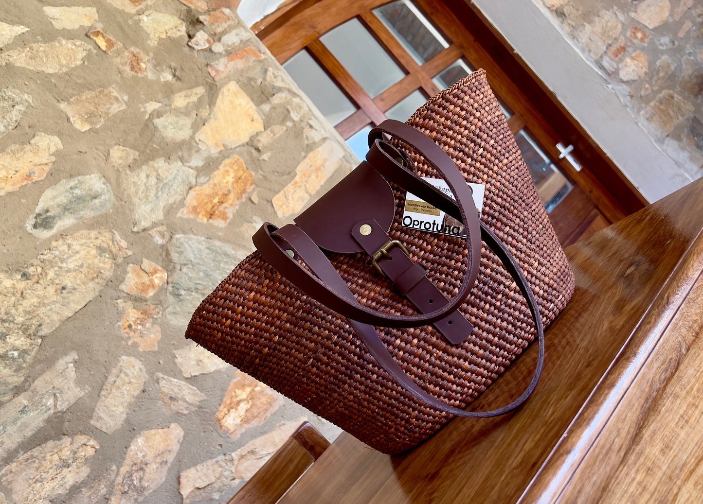 BEBA Tote Bag - Brown