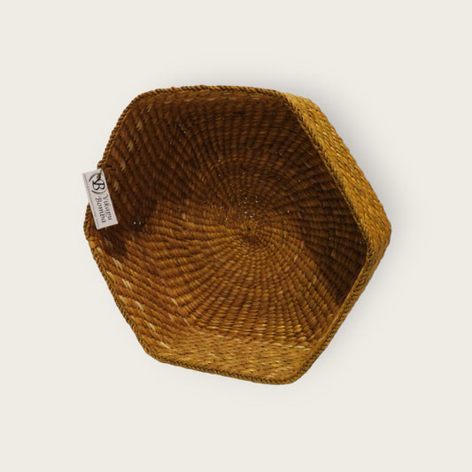 HIFADHI Basket Hexagon - Yellow