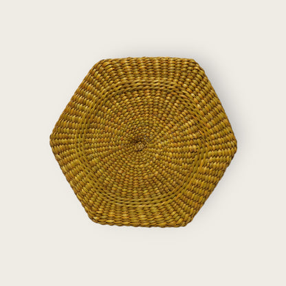 HIFADHI Basket Hexagon - Yellow