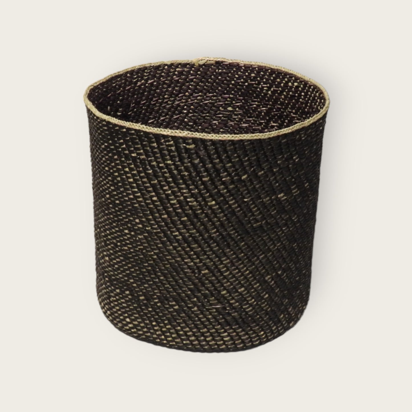 IRINGA Basket - Black&Natural