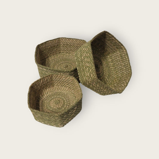 HIFADHI Basket Hexagon - Natural