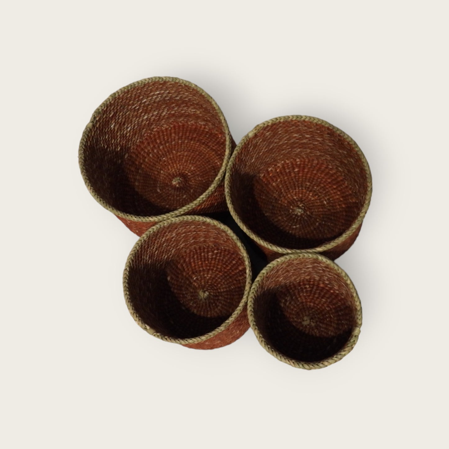 HIFADHI Basket Set of 4 - Rust