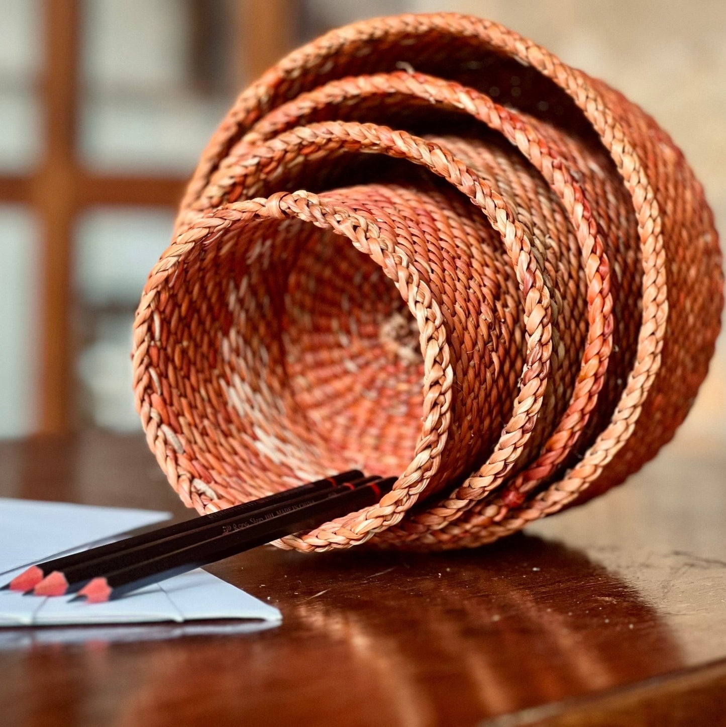 HIFADHI Basket Set of 4 - Rust