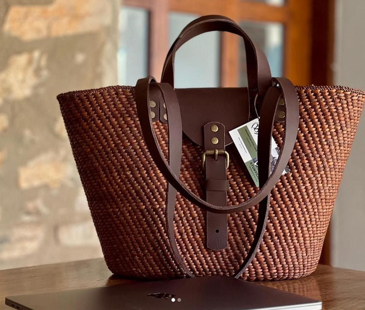 BEBA Tote Bag - Brown