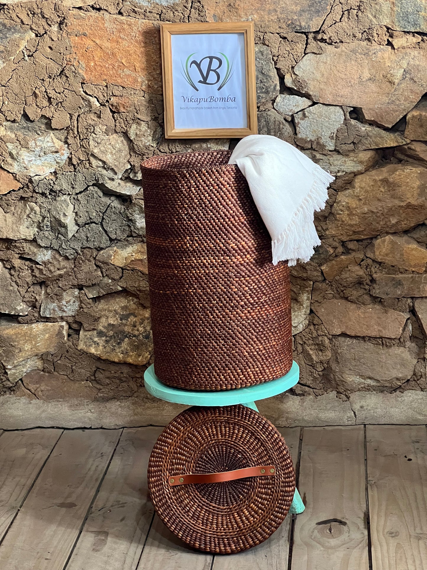 TUPIA Hamper - Brown