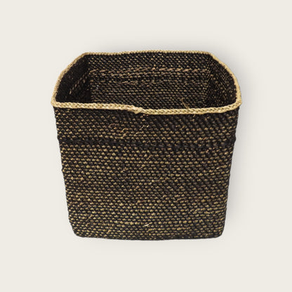 PEMBE Basket - Black&Natural