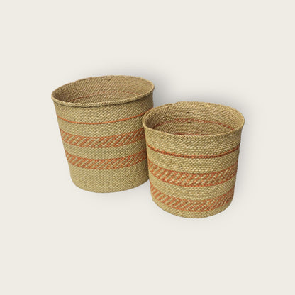 IRINGA Basket Nyagala - Natural & Rust