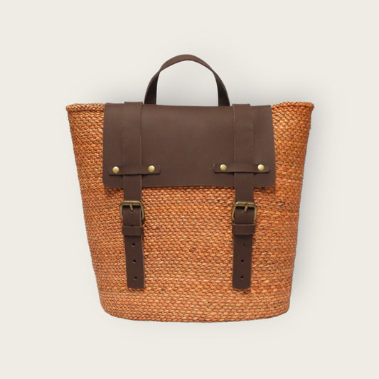 MGONGONI Backpack Flap - Rust