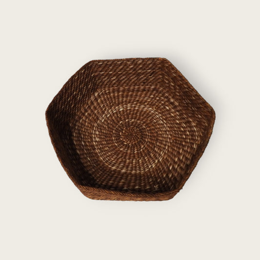 HIFADHI Basket Hexagon - Brown