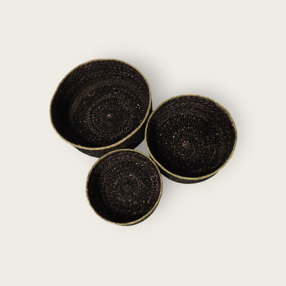 HIFADHI Basket Round - Black