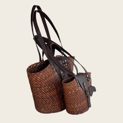 BEBA Tote Bag -Brown